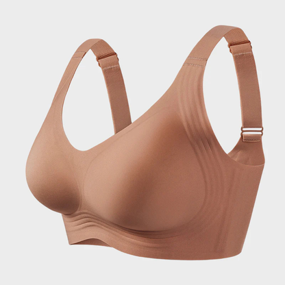 Biustonosz bez fiszbin z elastycznym podtrzymaniem
