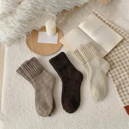 3-Pak Prążkowane Skarpety Polarowe