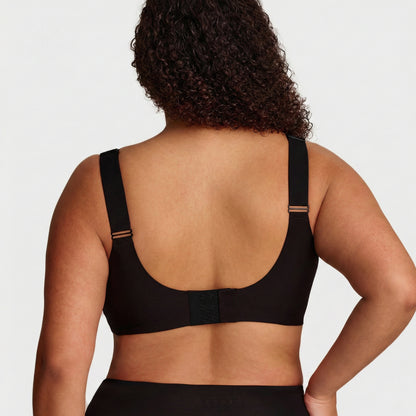 Biustonosz bez fiszbin z elastycznym podtrzymaniem