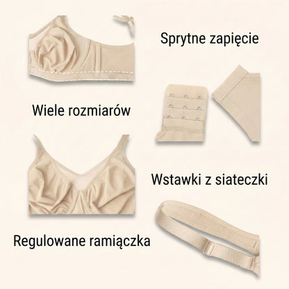 Biustonosz modelujący z pełnym kryciem