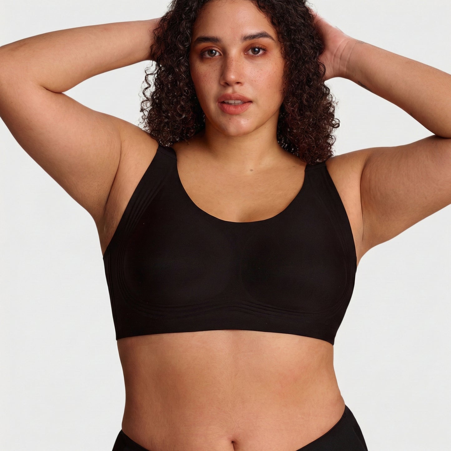 Biustonosz bez fiszbin z elastycznym podtrzymaniem