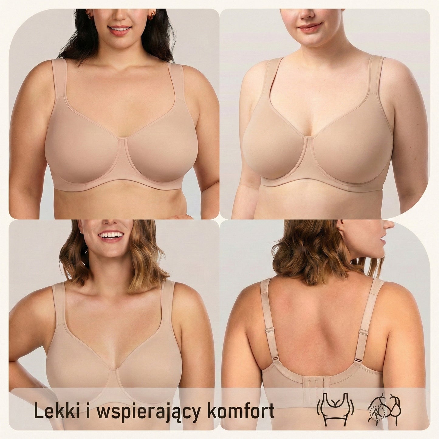 Biustonosz modelujący Full Coverage Soft