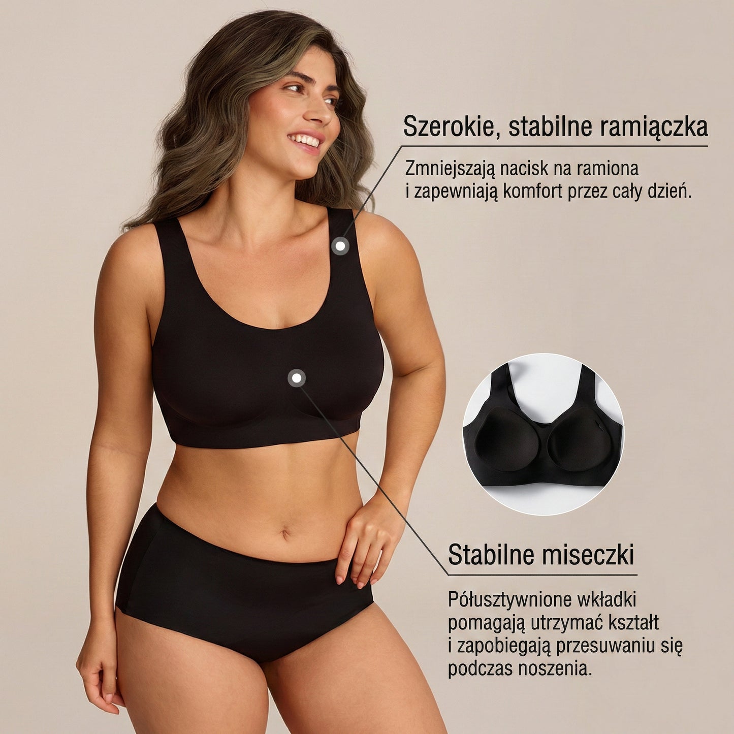 Biustonosz modelujący SmoothLift