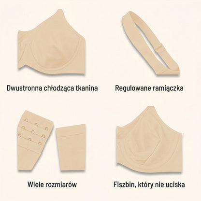 Biustonosz modelujący z pełnym kryciem