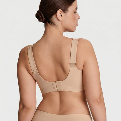 Biustonosz bez fiszbin z elastycznym podtrzymaniem