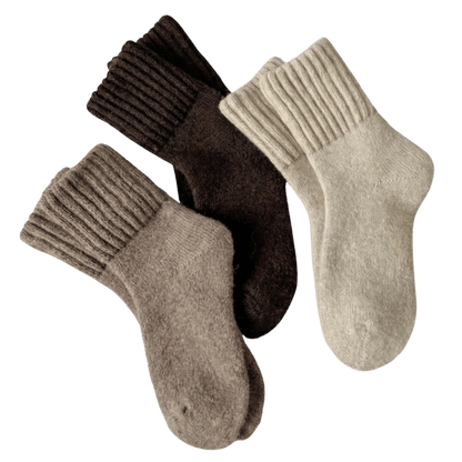 3-Pak Prążkowane Skarpety Polarowe